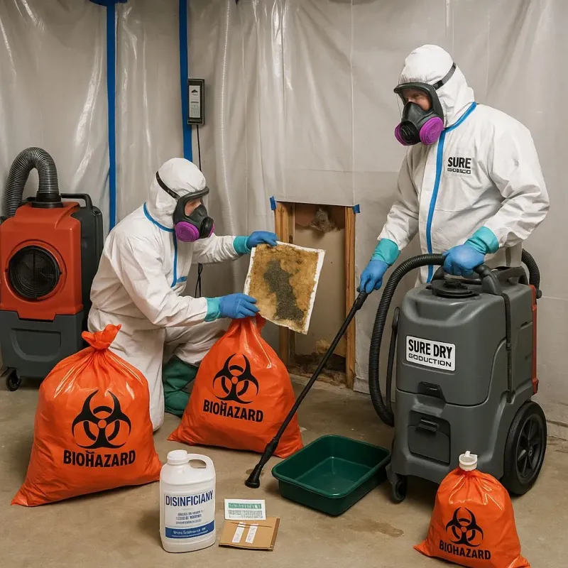 Contaminated Water Handling Protocols process in Sisco Heights, WA
